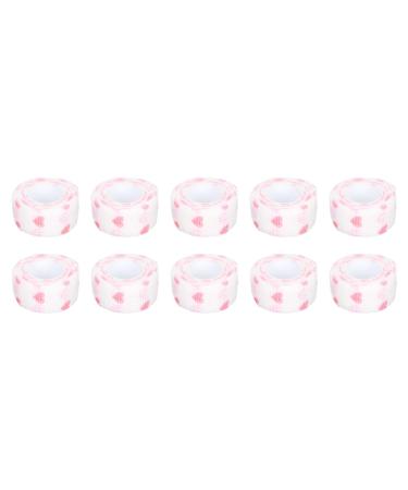 10 Rolls finger Medical japanese wrap Elastic finger tape medical tape Finger Protective Tape non-woven fabric ankle support student finger guard Assorted Color