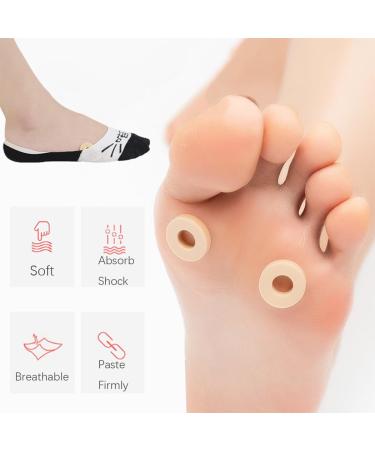 60-Piece Corn Cushions: Self-Adhesive Latex Foam Callus Pads for Foot & Toe Pain Relief - Buy Online on GoSupps.com