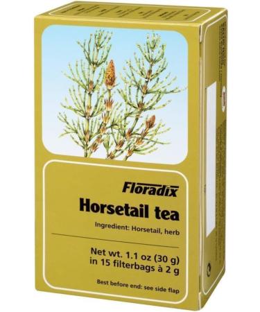 Floradix Organic Horsetail Herbal Tea 15 Bags - Buy Online on GoSupps.com