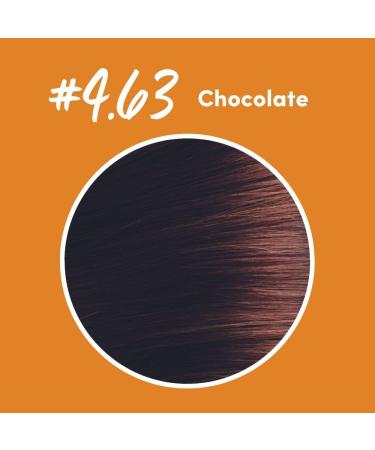 Oiamiga Chocolate Permanent Hair Dye Inclusive Hair Colour for All Hair Types Rapid Processing Made with Natural Ingredients Vegan and Cruelty Free 120ml - Buy Online on GoSupps.com