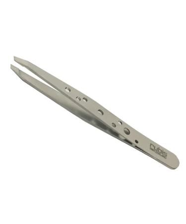 Rubis Swiss Tweeze Slanted Tip Tweezer - 3-3/4