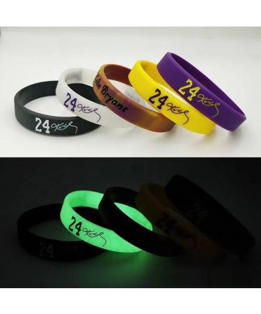HHGVXTLE Silicone Basketball Fans Bracelet Set - 5pcs Style A Wristbands | Sports Accessories - Buy Online on GoSupps.com