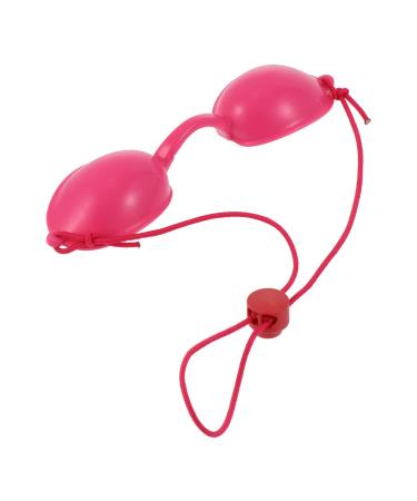 HEALLILY Safety Eye Cover Tanning Goggles Light Eye Goggles Blackout Eye Shield Adult Women Men Tanning Bed Eye Cover Rosy Tanning Bed Goggles