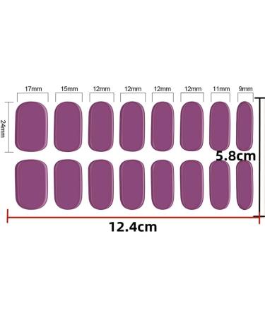 Glam Gelz Nail Sticker Sarafine Nail Strips - Peel and Stick Nail Polish Gel Nail Stickers Semi Cured Nail Art Stickers for Gel Nails French Stickers for Nails Full Nail Wraps (5PCS-A) - Buy Online on GoSupps.com