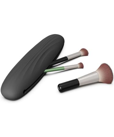 Honrane Makeup Brush Organizer - Slim & Trendy Portable Holder - Space-Saving Black Design for International Shipping - Buy Online on GoSupps.com