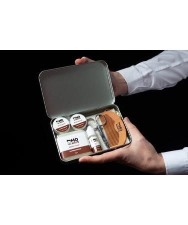 Beard Maintenance XL Grooming Kit - Wash, Condition, Hydrate, & Style Your Facial Hair with Sandalwood - Complete Beard Care Set - Buy Online on GoSupps.com