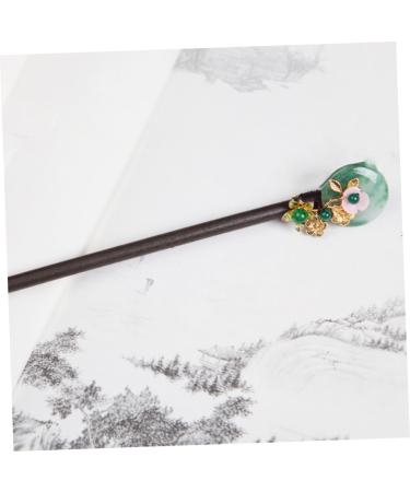 Ipetboom Hairpin Hair Claw Clips for Girls Hair Accessories for Women Wedding Bride Headpieces for Wedding Chinese Hair Accessories Chignon Pin Chopsticks Xiuyu Folk-custom Safety Button - Buy Online on GoSupps.com