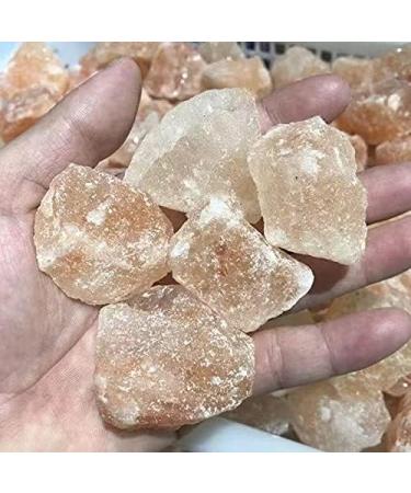 Natural raw Quartz Rock Gypsum Orange Selenite Crystal Rough Stone 4pc - Buy Online on GoSupps.com