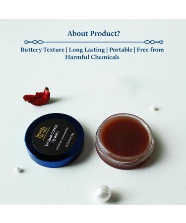 Blue Nectar Shubhr Coffee Lip Balm | Ayurvedic & Paraben Free | Moisturizes Dry Lips & Brightens | 100% Natural with 10 Herbs (0.52 oz - Buy Online on GoSupps.com