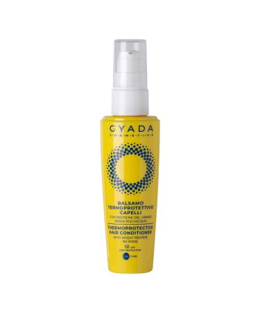GYADA COSMETICS GYADA COSMETICS SPF10 Thermoprotective Balm with Detangling Action Protects Against Dryness for Moisturized and Nourished Hair with Aloe Vera Juice and Oats 75 ml