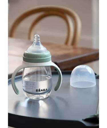 B ABA 2 in 1 Drinking Bottle/Learning Cup Children's Straw Cup 100% Leak-Proof Easy to Open Removable Handles Tritan an - Buy Online on GoSupps.com