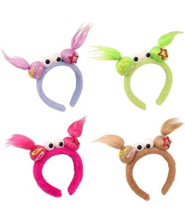 TQUXNGA Funny Colorful Hair Bands Props Cartoon Headband Party Headpiece Headband for Washing Face Pink - Buy Online on GoSupps.com