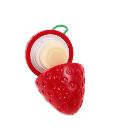 CALLARON CALLARON Attractive Strawberry Lip Care Balm Compact Lip Cream for Intensive Hydration Fashionable Accessory for Women for Daily Use