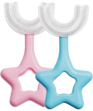 Suicra U-Shape 360 Silicone Toothbrush - Blue | Innovative Oral Care & Cleaning Massage Toothbrush - Buy Online on GoSupps.com