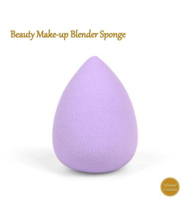 INFINIQUE CREATIONS Purple Makeup Blender Sponge - 5 Piece Set for Perfect Cosmetic Application | International Shipping Available - Buy Online on GoSupps.com