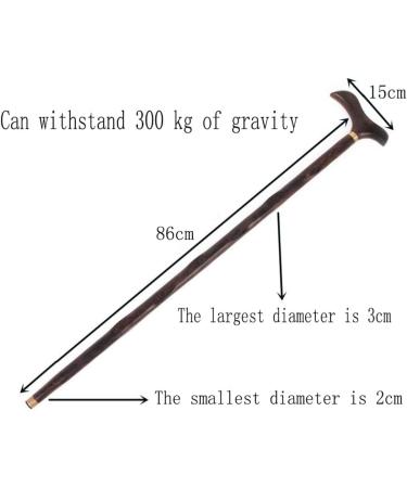 Wooden Cane Solid Walking Stick Old Man Walking Crutches Handmade Hand Sticks Chicken Wings Wooden Solid Wood Cane Stick Bird Back Handle for Elderly Seniors Selfless dedication - Buy Online on GoSupps.com