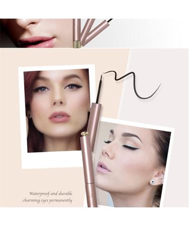  IOIUSKKU IOIUSKKU Long-lasting Waterproof Sweatproof Eyeliner Pocket Pencil Removable Makeup Accessories for Women Girls Large Head - Buy Online on GoSupps.com