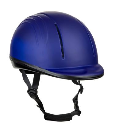 TuffRider Starter Basic Horse Riding Helmet Protective Head Gear for Equestrian Riders - SEI Certified -Royal - M