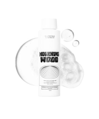 Laurel Bath House Mourning Wood Body Wash | Hydrates Cleanses Nourishes Skin with Niacinamide | Notes of Oud Wood Black Rose Cedar | Free From Parabens Sulfates & Phthalates 415ml