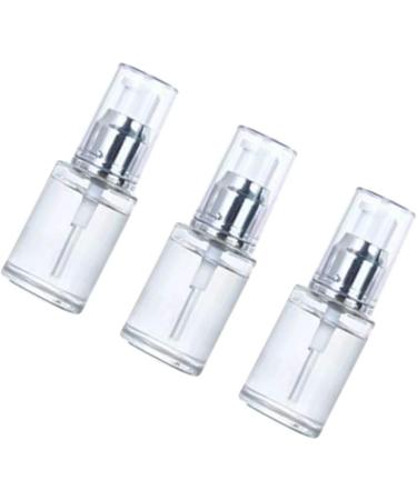 Hemoton 3 Pack Mini Glass Pump Bottles - Refillable Perfume & Essential Oil Dispensers (30ml Silver) | Perfect for Travel & Home | International Shipping Available - Buy Online on GoSupps.com