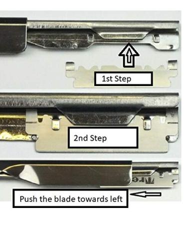 Premium Shaving Razor Set - Straight Razor + 100 Derby Blades | International Shipping Available - Buy Online on GoSupps.com