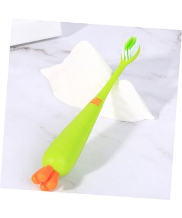 Minkissy 30-Pack Carrot Toothbrushes for Kids - Fun & Colorful Children's Oral Care Travel Brushes - Buy Online on GoSupps.com