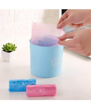 10 Rolls Mini Trash Bags Tiny Garbage Bags Small Trash Can Liners for Car Kitchen Office Desktop Mini Trash Can Wastebasket Bin Style 1 - Buy Online on GoSupps.com