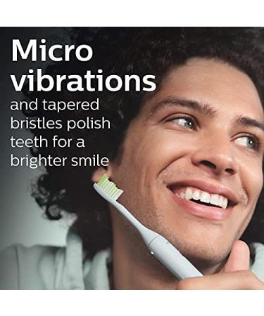 Philips Sonicare One Electric Toothbrush with Travel Case & 2 Brush Heads - Mint Blue HY100/01 - International Shipping Available - Buy Online on GoSupps.com