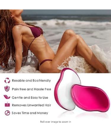 Crystal Hair Eraser for Women and Men - Reusable Painless Hair Remover for Arms, Back & Legs - Buy Online on GoSupps.com