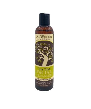 Dr. Woods Shea Vision Tea Tree Liquid Facial Cleanser with Organic Shea Butter 8 Ounce