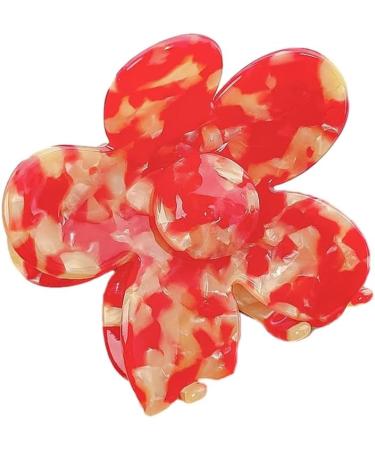 Limtula Sweet Girls High Ponytail Hair Claw Lovely Female Colorful Flower Shape Hair Claw Casual Banquet Hair Clip for Girls - Buy Online on GoSupps.com