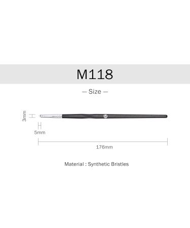 Energy M118 Eyebrow & Eyeliner Brush - Precision Gel Eyeliner & Brow Pomade Makeup Tool - International Shipping - Buy Online on GoSupps.com