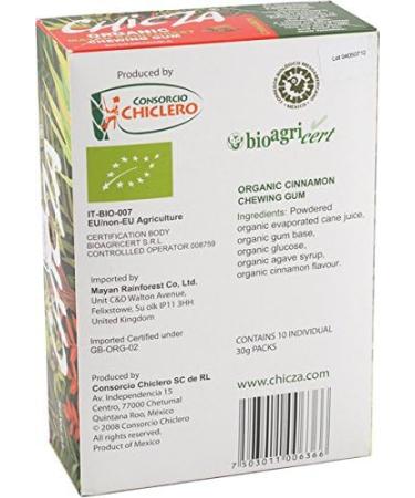 CHICZA CHICZA The Organic Mayan Chewing Gum Cinnamon 2 x 30g Packs - Buy Online on GoSupps.com