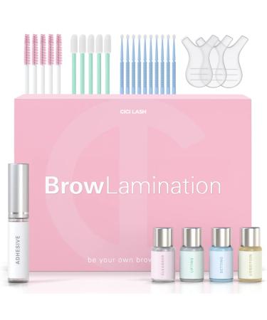 Brow Lamination Kit by CICI | Professional Eyebrow Lamination Kit with Keratin Conditioning | Instant DIY Eye Brow Lift Kit for Fuller  Thicker  Beautiful Brows | Easy to Use & Long Lasting Results 0.11 Ounce (Pack of 1)