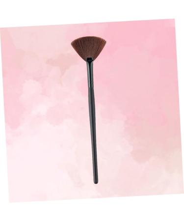 DOITOOL Highlighter Brush Applicator Facial Makeup Brush Blush Brush Face Loose Brush Loose Powder Brush Makeup Blush Cosmetic Brush Liquid Makeup Tricolor Hair Fan - Buy Online on GoSupps.com