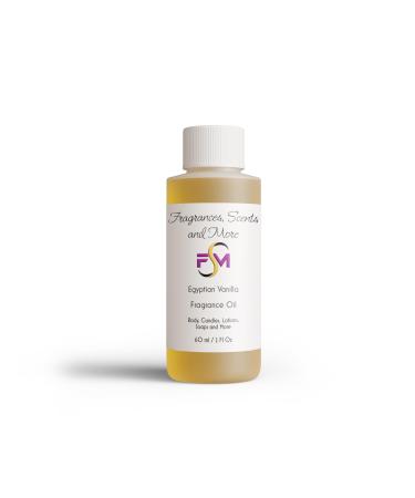 Egyptian Vanilla Fragrance Oil - 2 Fl Oz Plastic Bottle (60ml) 2 Fl Oz (Pack of 1)