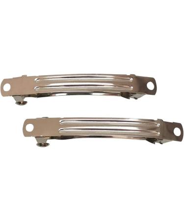 Chenkou Craft 40pcs Silver Metal French Barrette Hair Clips - DIY Craft Supplies - Buy Online on GoSupps.com