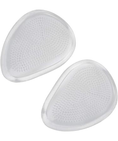 Buy 5 Pairs Clear Half Foot Cushion Heel Inserts - Metatarsal & Bunion Pads for Women's High Heels - Buy Online on GoSupps.com