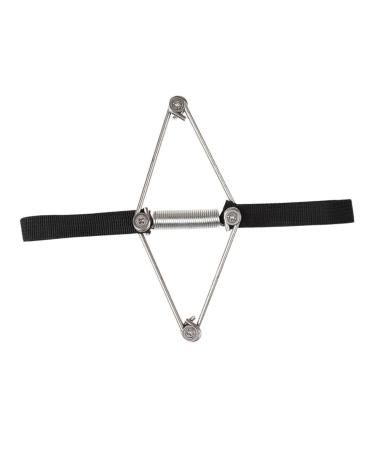 FOMIYES the Flex Belt 1pc Tension Band Stretchy Belt Hammertoe Splint Big Toe Joint Brace Foot Band Bunion Realignment Strap Thumb Straightener Hallux Valgus Valgus Correct Belt Black 20.5x15cm