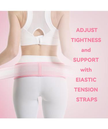 Buy INDEEMAX Sacroiliac SI Joint Hip Belt | Sciatica Pain Relief Brace for Men & Women | XL-XXL | Pink | International Shipping - Buy Online on GoSupps.com
