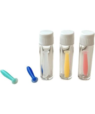 Soft Silicone Contact Lens Tool - Multi-Purpose Piston Remover for Soft & Hard Lenses - Transparent White Accessories - Buy Online on GoSupps.com