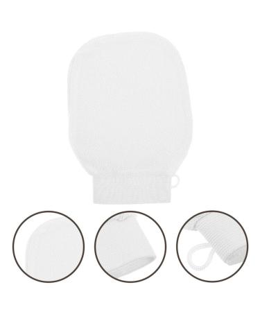 Buy Healvian Exfoliating Gloves - Reusable Double Sided Bath Scrubber for Deep Cleansing | Loop Bath Shower Loofah Pad - Best Dead Skin Remover - Buy Online on GoSupps.com