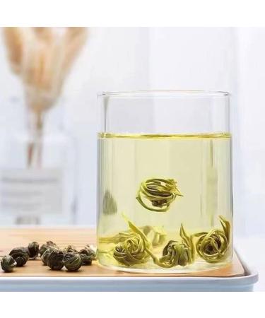 Jasmine Dragon Pearls 3.52 oz Loose Leaf Green Tea Jasmine Green Tea with Pleasant Aroma 100  - Buy Online on GoSupps.com