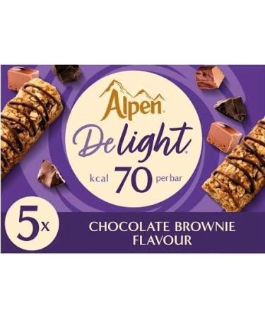 Alpen Delight Chocolate Brownie x4 packs and Kitchenfella 14 Day Healthy Eating Challenge - Buy Online on GoSupps.com