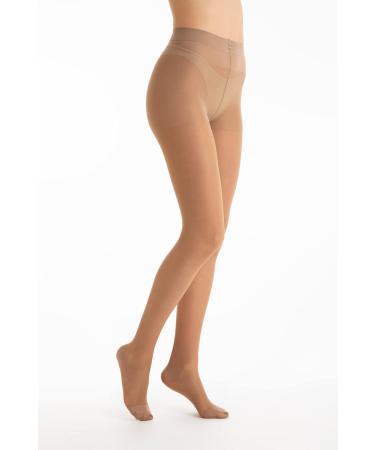 Relaxsan Basic 880-140 Denier Moderate Support Tights 18-22 mmHg M Beige - Compression Stockings for Comfort and Relief - Buy Online on GoSupps.com