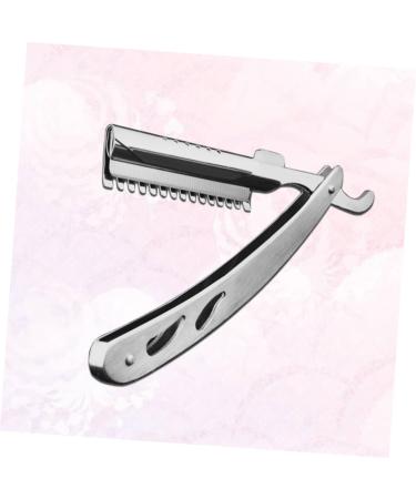 Frcolor 2-in-1 Stainless Steel Razor & Interchangeable Blade Tool for Eyebrow Shaping | Folding Razor & Hair Clip - International Shipping - Buy Online on GoSupps.com