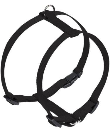 Nobby Classic Dog Harness - Black Size Adjustable 20-35 cm 10 mm Width - Perfect Fit & Comfort - Buy Online on GoSupps.com