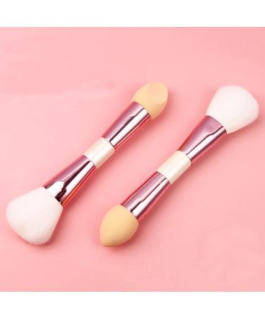 TEONEI Blush & Sponge Makeup Brush Set - Foundation, Concealer Brushes (2Pcs) - Buy Online on GoSupps.com