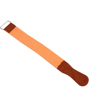 Cow Knife Sharpening Strap | 38x5x1 Leather Strop for Barbers | Manual Shaving Tool - Buy Online on GoSupps.com
