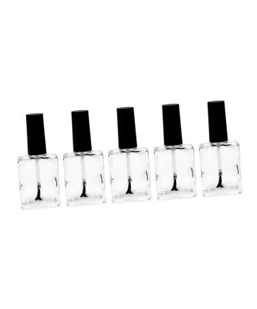SOESFOUFU Cuticle Oil Container Refillable Glass Containers Monomer Container Refillable Cosmetic Bottles Nail Gel Filling Nail Polish